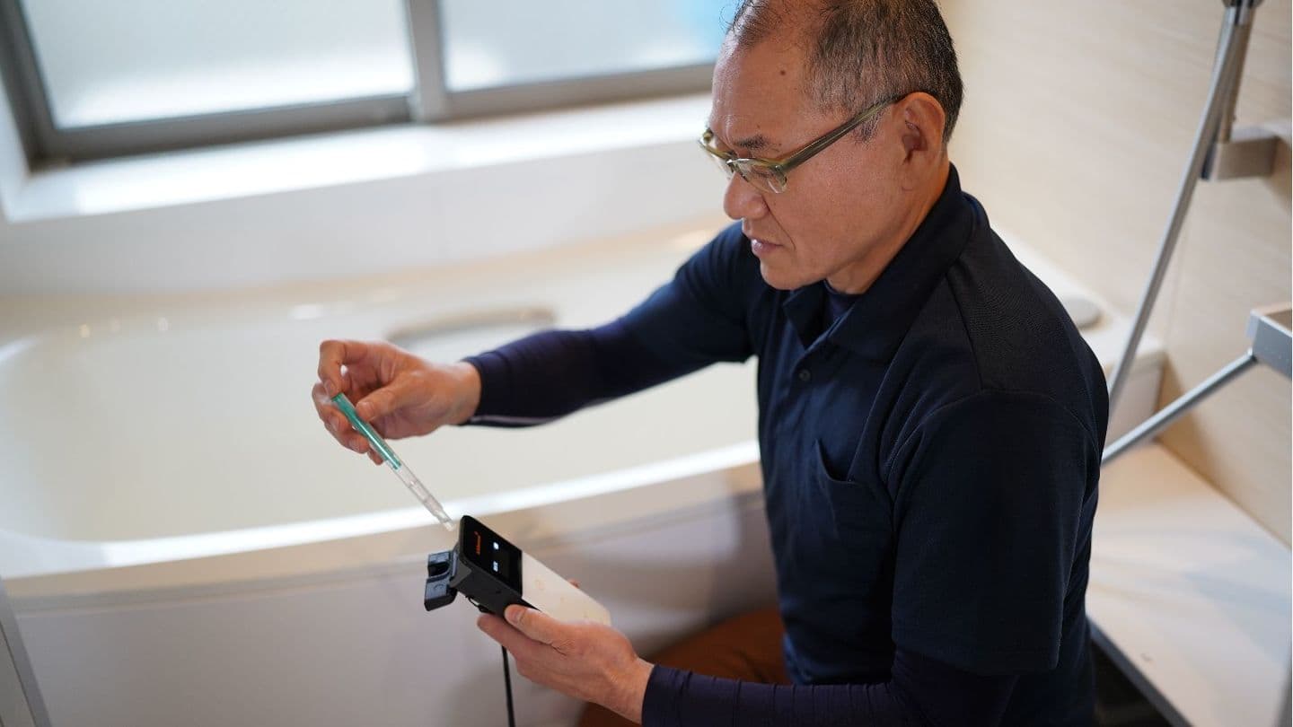 風呂釜洗浄雑菌測定